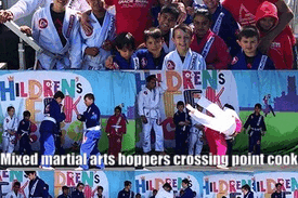 Mixed martial arts hoppers crossing point cook.gif
