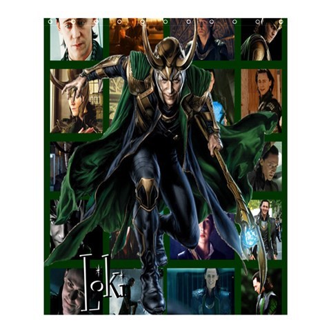 Shower0149 Bath Shower Curtain American Movie Loki Thor Brother Marvel Comics For Anime Game Fantasy.jpg