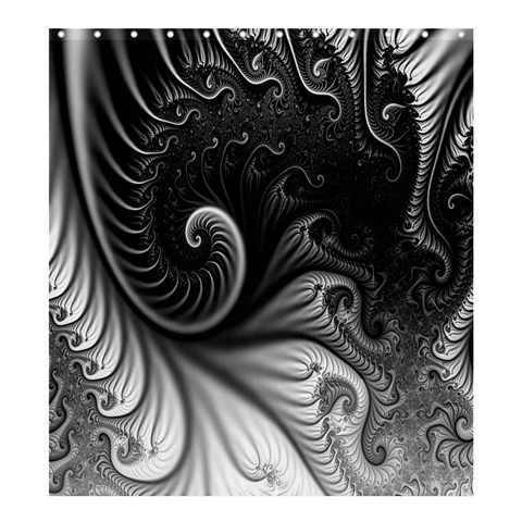 Shower0159 Bath Shower Curtain Batik Indonesian Art Culture Nature Animation Design In Black White.jpg