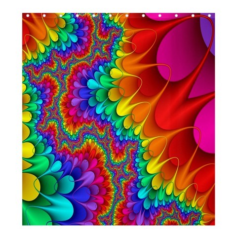 Shower0166 Bath Shower Curtain Beautiful Abstract Flowers Animation Fantasy.jpg