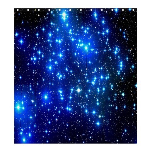 Shower0186 Bath Shower Curtain Blue Star Beautiful Nature Sky Animation Design For Magic Fantasy.jpg