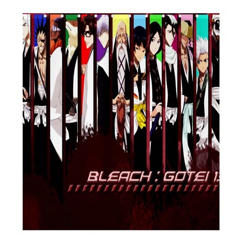 Shower0024 Bath Shower Curtain Bleach Gotei Japanese Animation Series Romantic Movie Game Fantasy.jpg