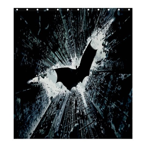 Shower0013 Bath Shower Curtain Batman Arkham Knight Elegant Dark Superheroes Anime Fantasy Movie.jpg