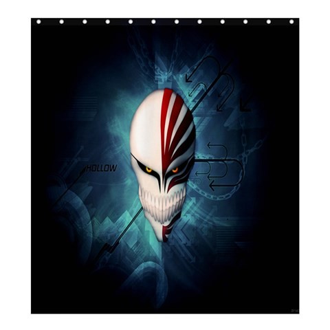 Shower0026 Bath Shower Curtain Bleach Hollow Ichigo Beautiful Japanese Animation Horror Movie.jpg