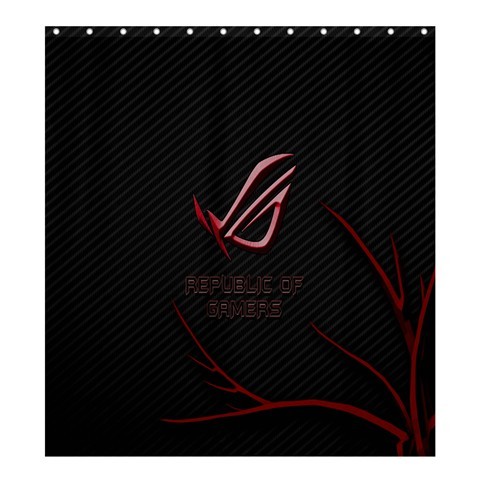 Shower0074 Bath Shower Curtain Logo Symbol ROG Republic Of Gamers ASUS For Gaming Fantasy.jpg