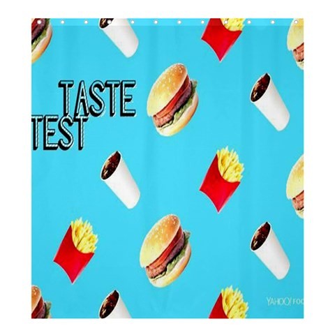 Shower0070 Bath Shower Curtain Junkfood Burger French Fries And Coke Fresh Food Animation Design.jpg