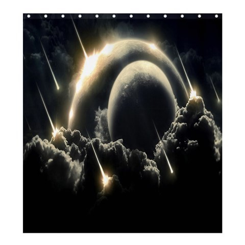 Shower0267 Bath Shower Curtain Meteor Rain Animation Fantasy Beautiful Galaxy Design.jpg