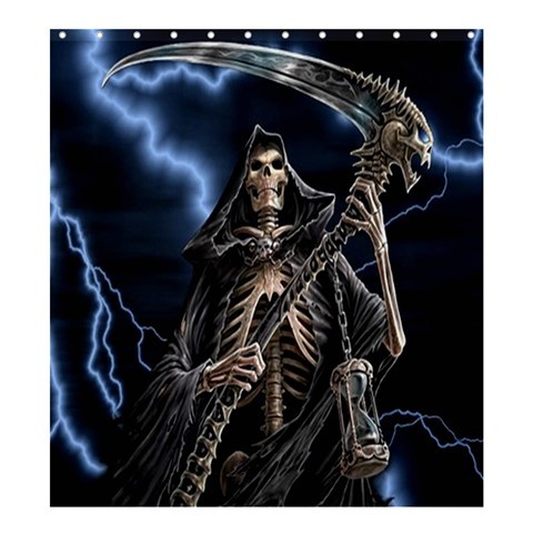 Shower0241 Bath Shower Curtain Grim Reaper Horror Scary Skull Animation Marvel Comic Books Fantasy.jpg