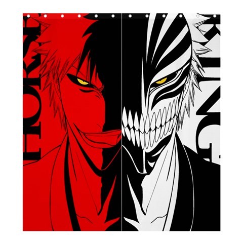 Shower0254 Bath Shower Curtain Japanese Manga Series Bleach Hollow Ichigo Elegant Fantasy Movie.jpg