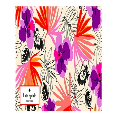 Shower0260 Bath Shower Curtain Kate Spade Flowers New York Beautiful Design For Anime Fantasy Game.jpg