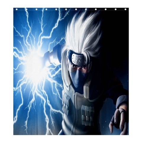 Shower0280 Bath Shower Curtain Naruto Hatake Kakashi Japanese Movie Light Ball Battle Anime Fantasy.jpg
