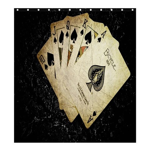 Shower0314 Bath Shower Curtain Poker Cards Elegant Animation Fantasy For Game.jpg