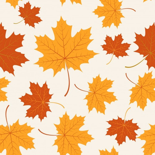 vector seamless with autumn maple leaves 2960 51.jpg