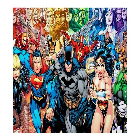 Shower0090 Bath Shower Curtain New Comic Super Heroes Justice League Of America Gaming Fantasy.jpg