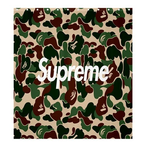 Shower0122 Bath Shower Curtain Supreme Logo Bape Camo Animation Fantasy.jpg