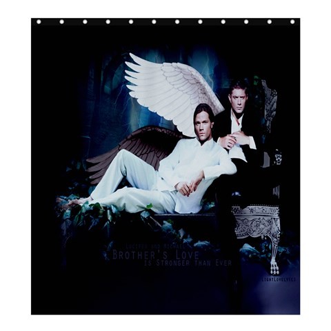 Shower0368 Bath Shower Curtain Supernatural Dean And Sam Winchesters American Horror Movie.jpg
