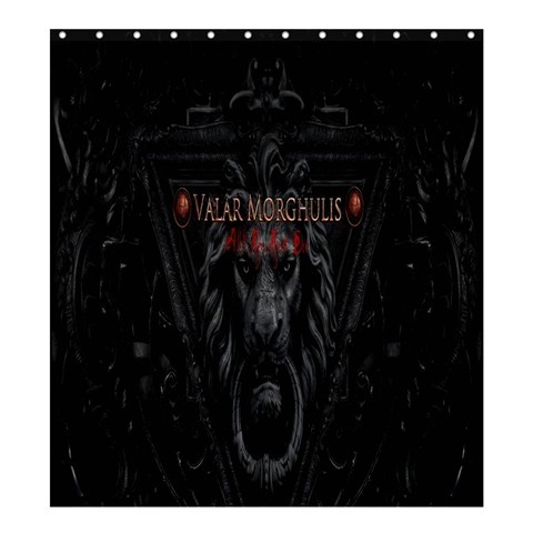 Shower0410 Bath Shower Curtain Valar Morghulis Game Of Thrones American Anime Movie Dragon Mothers.jpg