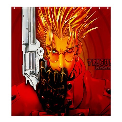 Shower0403 Bath Shower Curtain Trigun Vash The Stampede Japan Animation Fantasy Movie For Video Game.jpg