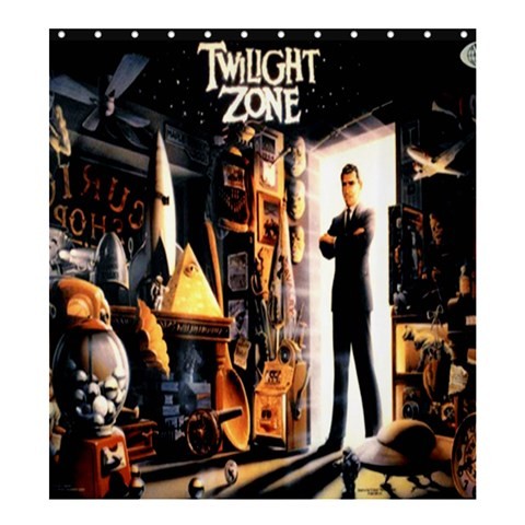 Shower0392 Bath Shower Curtain The Twilight Zone American Science Fiction Fantasy Supernatural Movie.jpg