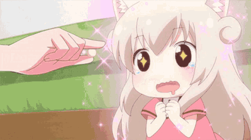 feeding anime cute.gif