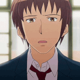 haruhi kyon.gif