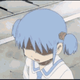 nichijou mio.gif