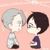 yuuri katsuki viktor nikiforov.gif