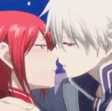kiss anime.gif