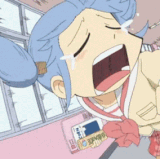 nichijou crying.gif