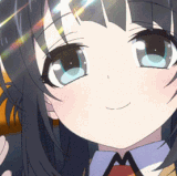 anime happy anime smile.gif