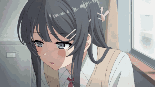 seishun buta yarou anime.gif