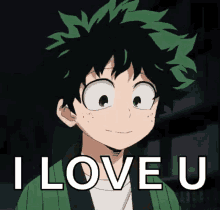 izuku midoriya smile.gif