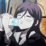 animegirl drink.gif