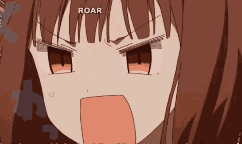 kaguya face roar.gif