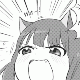 angry cat noises shout.gif