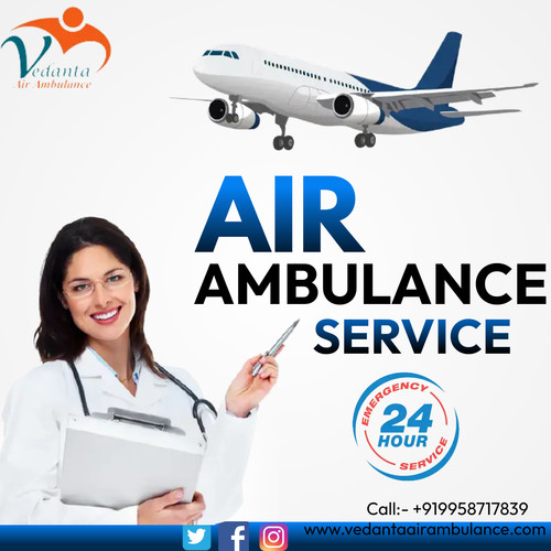 Safe & Reliable Vedanta Air Ambulance Service in Jabalpur.jpg