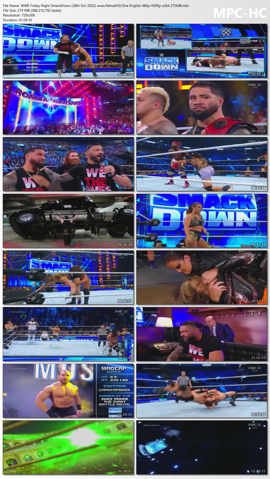 WWE Friday Night SmackDown (28th Oct 2022) www.RehubHD.One English 480p HDRip x264 275MB.mkv thumbs