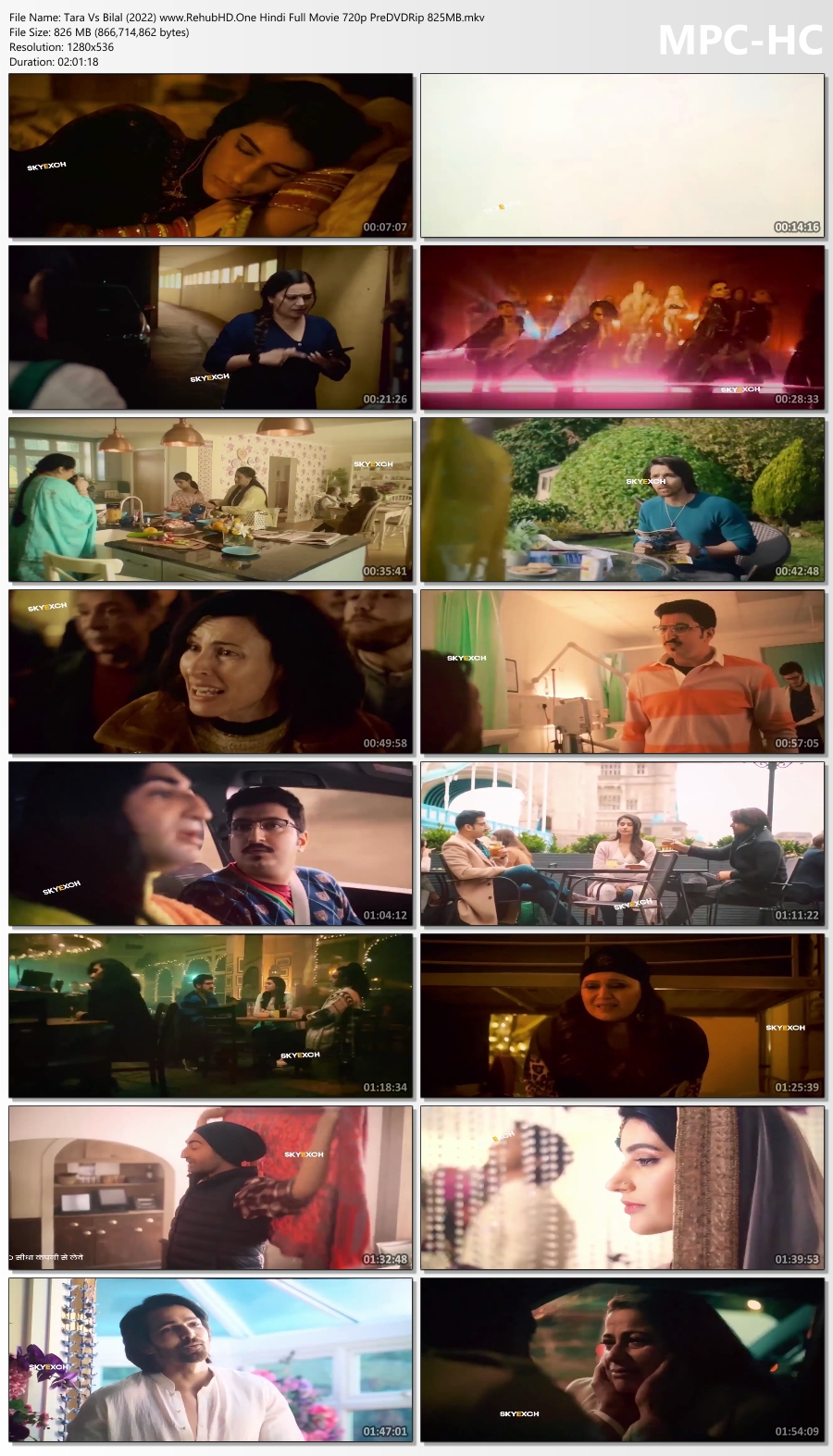 Tara Vs Bilal (2022) www.RehubHD.One Hindi Full Movie 720p PreDVDRip 825MB.mkv thumbs