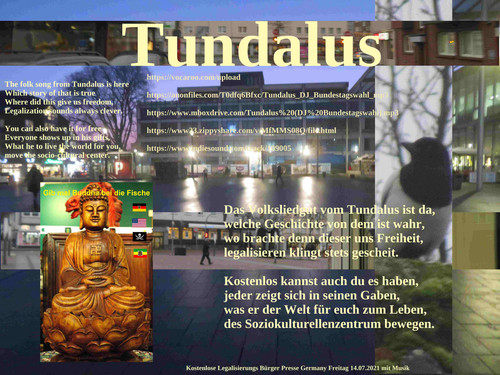 Tundalus , DJ Bundestagswahl , gib mal Buddah bei die Fische , 14.01.2022