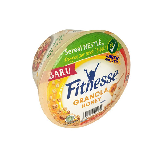 Fitnesse Granola Honey, Sereal Nestle Dengan Oat utuh 25 gr