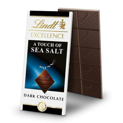 Lindt Excellence A Touch Of Sea Salt Dark Chocolate 100 gr Copy (2)