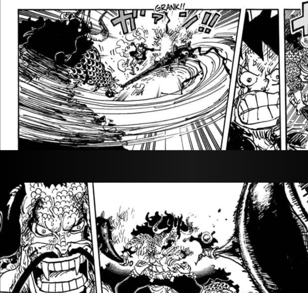 One Piece Chapter 1037 – Luffy VS Kaido: Drunken Dragon