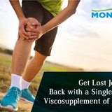 Get Lost Joint Fluid Back with a Single Injection Viscosupplement of Monovisc