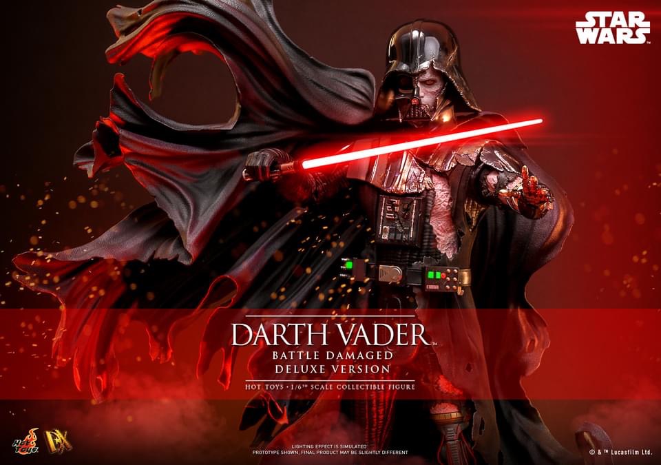 Star Wars – Darth Vader (Battle Damaged) by Hot Toys