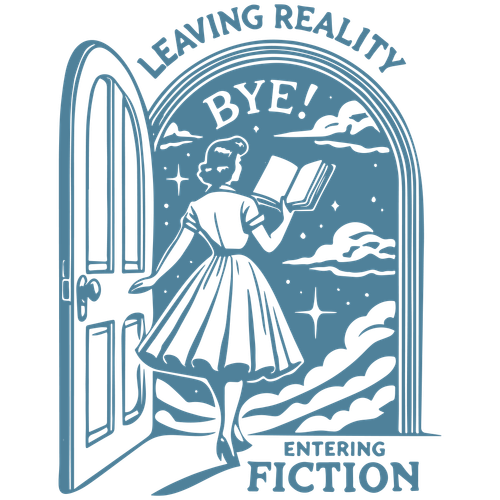 Leaving Reality Entering Fiction Sticker 3'3.png