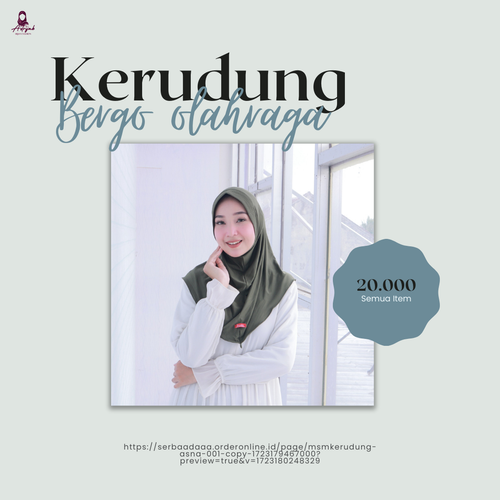 Mexshamall - Asna Kerudung Bergo Olahraga Size M By Shamira.png
