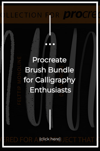Procreate Brush Bundle for Calligraphy Enthusiasts 6216146.jpg