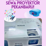 Layar Lebar gambar jernih sewa proyektor pekanbaru