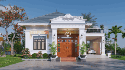 Rural house sketchup model + enscape free download 092408138 (3).gif