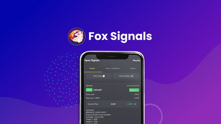 undefined Fox Signals is an AI-powered platform generating highly accurate cryptocurrency buy signals